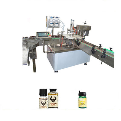 China Máquina de rellenar del aceite esencial de la bebida/de la sustancia química con la pantalla táctil del color proveedor