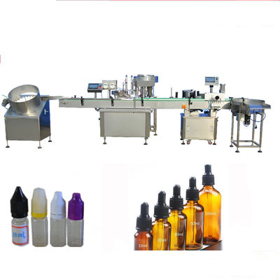 China 5-30 el panel de relleno de la operación de la pantalla táctil del color de la máquina de rellenar del perfume del volumen del ml proveedor