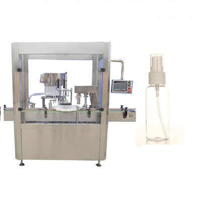 China 10-35 máquina de rellenar del champú de las botellas por minuto, máquina de embotellado automática del control del PLC proveedor