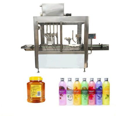 China Coloree la máquina de embotellado del aceite de la pantalla táctil, máquina de rellenar del aceite automático 500kg proveedor