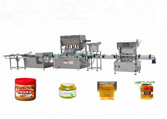 China 10-35 la máquina de rellenar de la salsa de tomate de las botellas por minuto, estándar del GMP puede máquina de rellenar proveedor